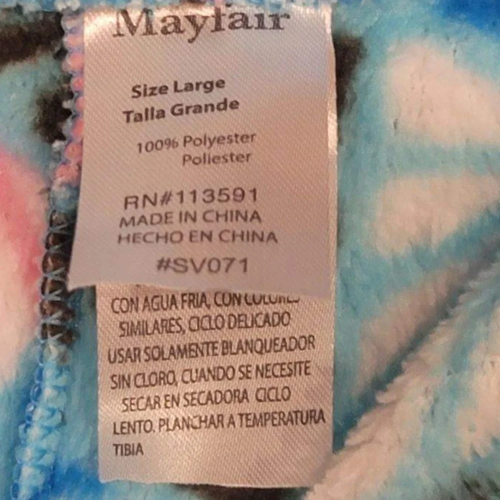 Large MAYFAIR Colorful Geometric Pajama Pants - Picture 5 of 8